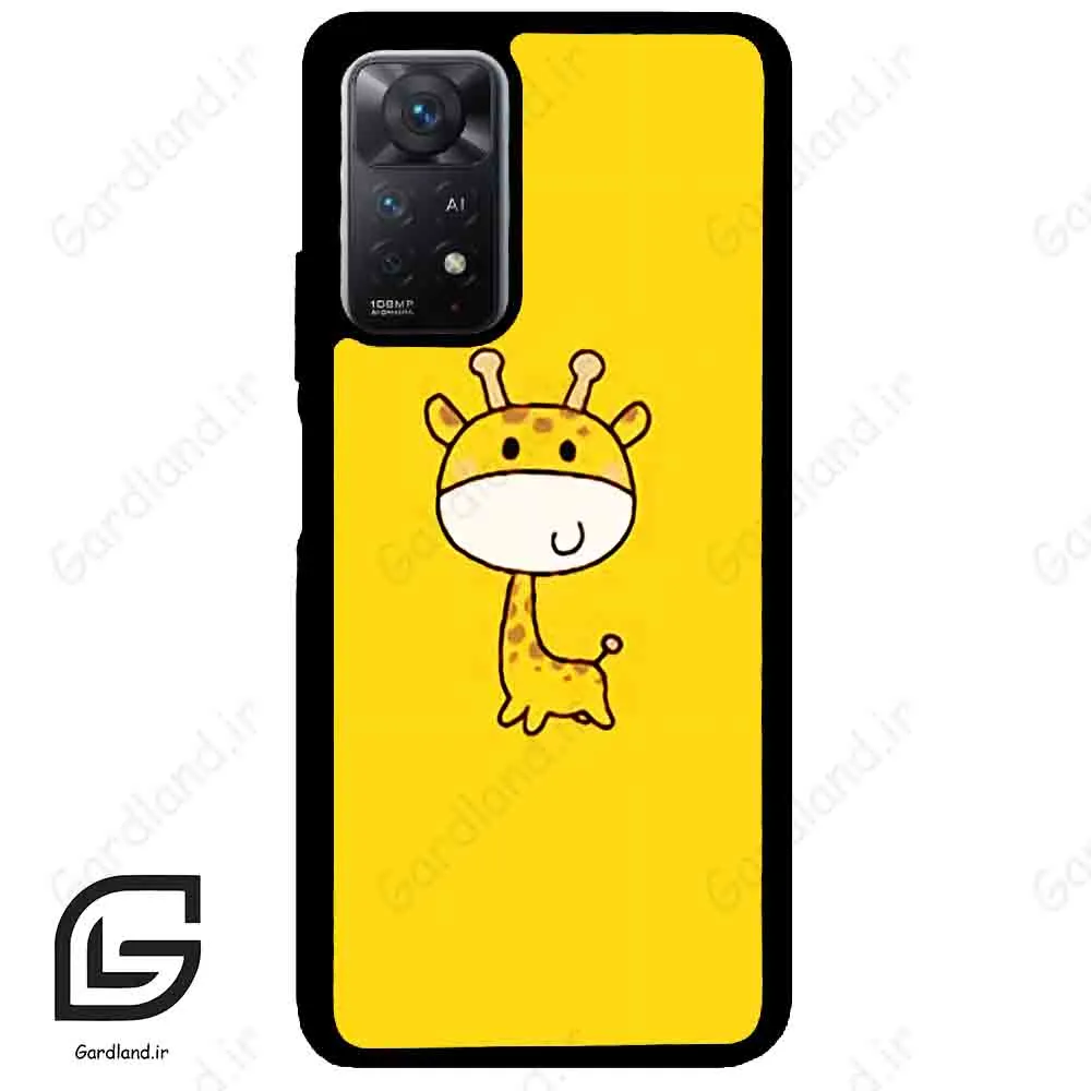 قاب گوشی شیائومی ردمی نوت 11 (Redmi Note 11 5g ) طرح زرافه کد 2552