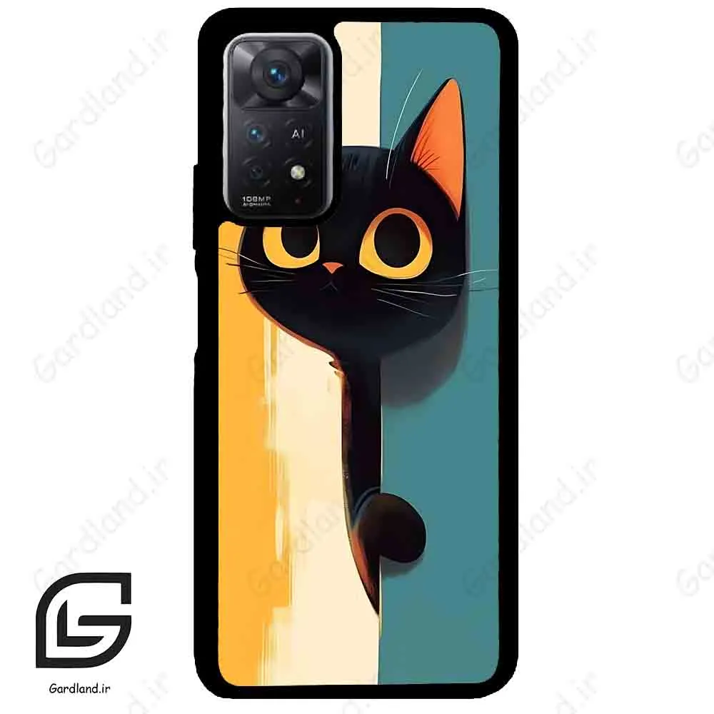 قاب گوشی شیائومی ردمی نوت 11 (Redmi Note 11 5g ) طرح گربه کد 2581