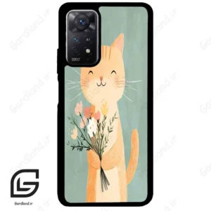 قاب گوشی شیائومی ردمی نوت 11 (Redmi Note 11 5g ) طرح گربه کد 2619