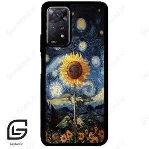 قاب گوشی شیائومی ردمی نوت 11 (Redmi Note 11 5g ) طرح افتابگردان کد 2652