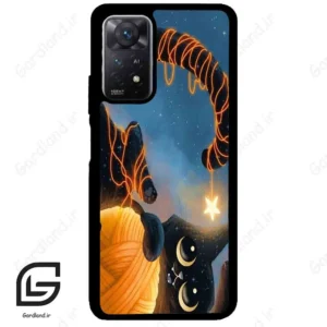 قاب گوشی شیائومی ردمی نوت 11 (Redmi Note 11 5g ) طرح گربه کد 2654