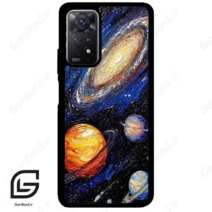 قاب گوشی شیائومی ردمی نوت 11 (Redmi Note 11 5g ) طرح فضا کد 2657