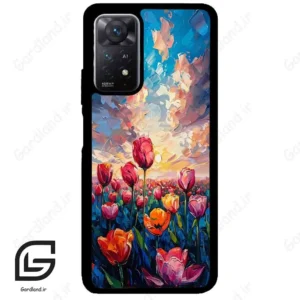 قاب گوشی شیائومی ردمی نوت 11 (Redmi Note 11 5g ) طرح گل کد 2687