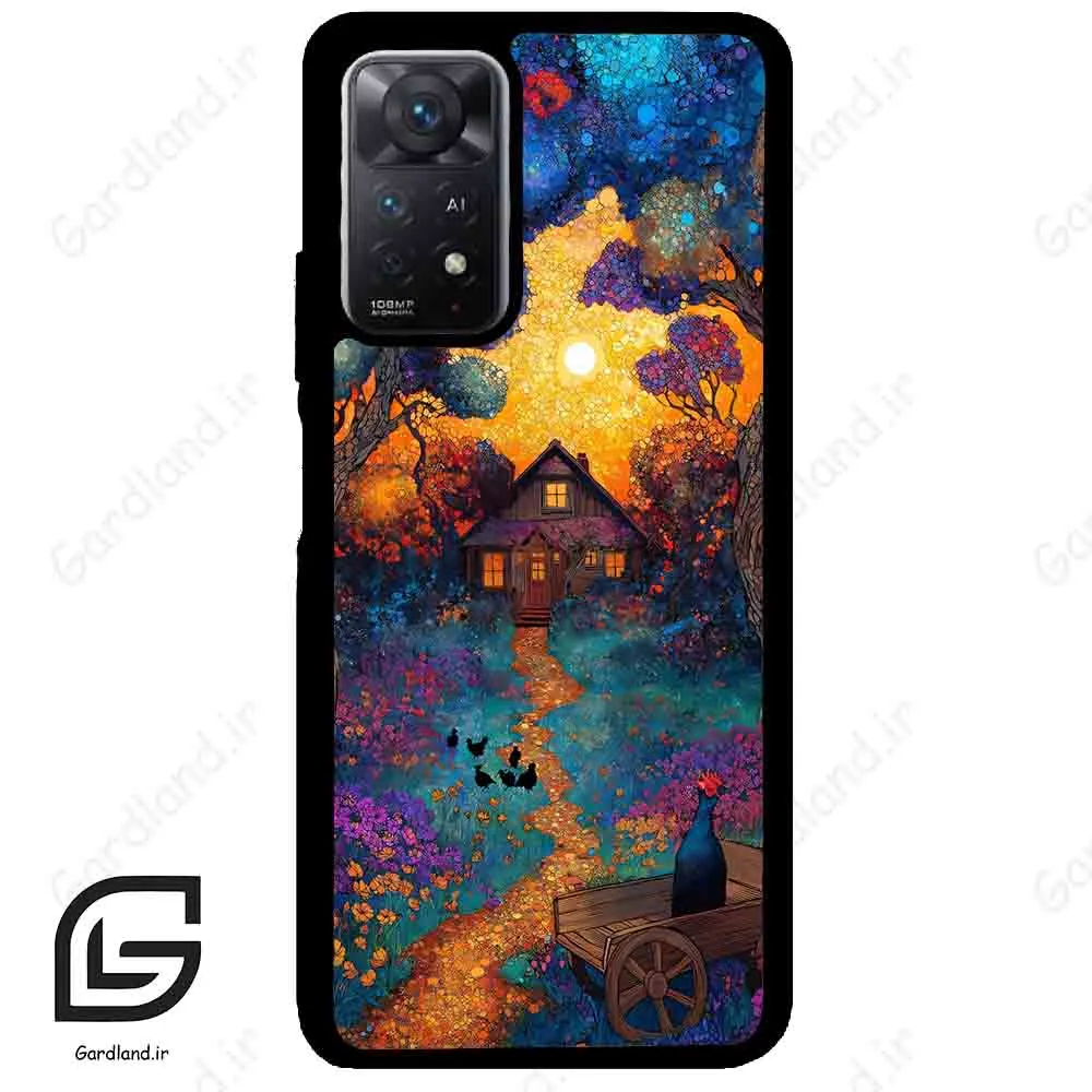 قاب گوشی شیائومی ردمی نوت 11 (Redmi Note 11 5g ) طرح کلبه کد 2701