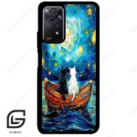 قاب گوشی شیائومی ردمی نوت 11 (Redmi Note 11 5g ) طرح گربه کد 2727