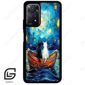 قاب گوشی شیائومی ردمی نوت 11 (Redmi Note 11 5g ) طرح گربه کد 2727