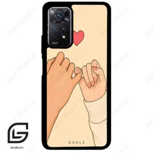 قاب گوشی شیائومی ردمی نوت 11 (Redmi Note 11 5g ) طرح عشق کد 2738