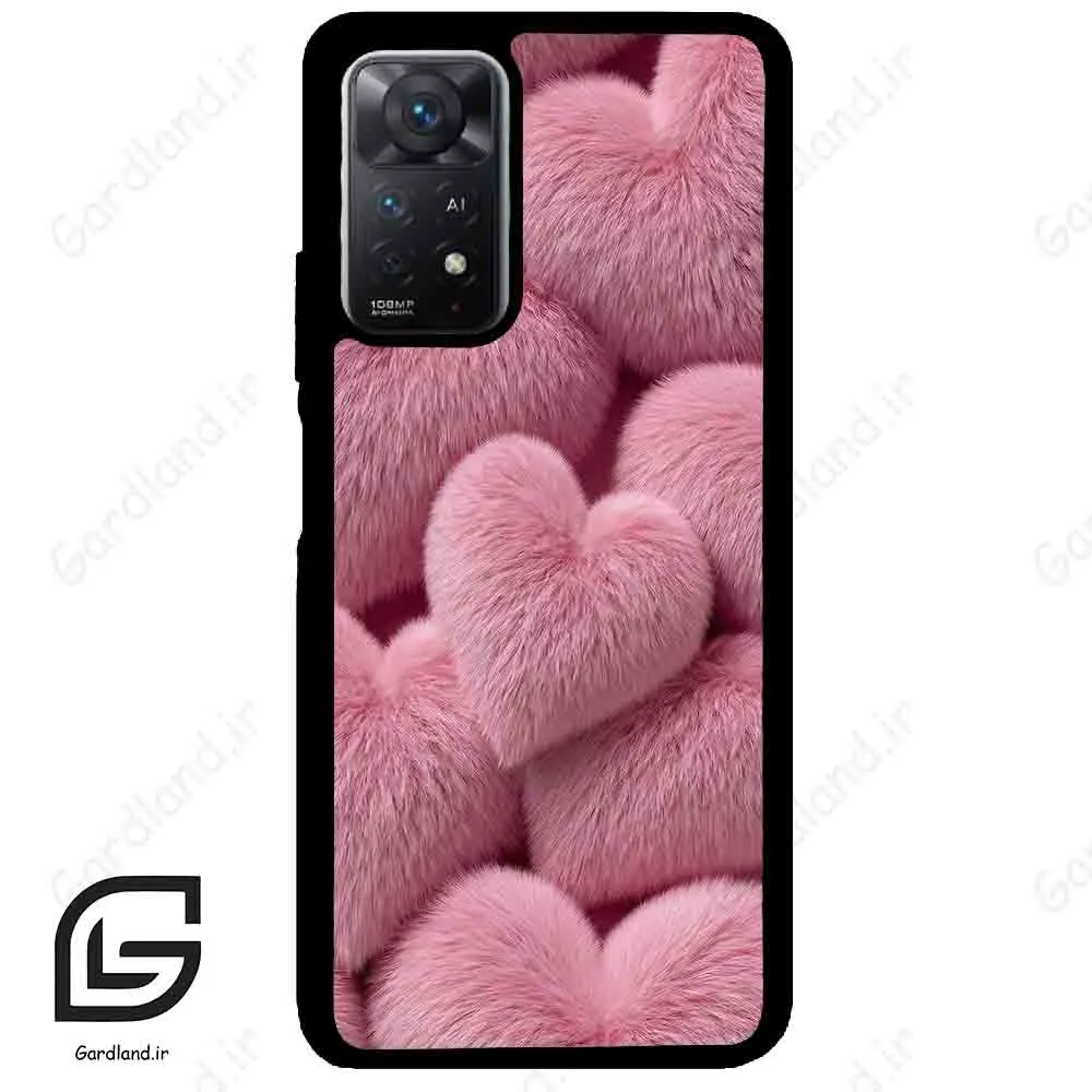 قاب گوشی شیائومی ردمی نوت 11 (Redmi Note 11 5g ) طرح قلبی کد 2772