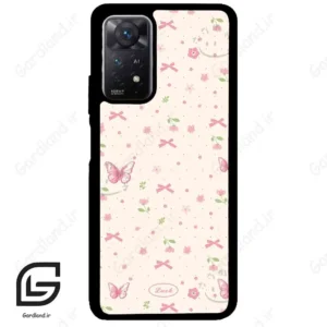 قاب گوشی شیائومی ردمی نوت 11 (Redmi Note 11 5g ) طرح پروانه کد 2776