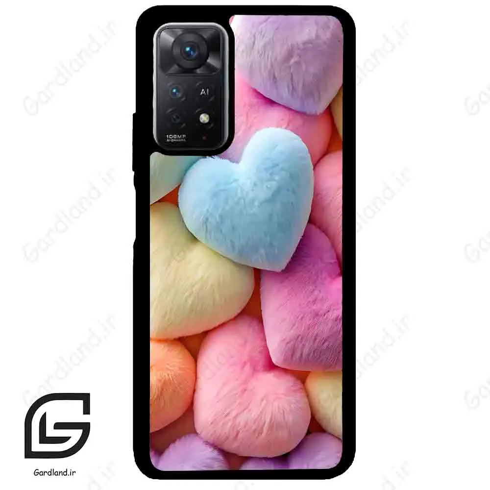 قاب گوشی شیائومی ردمی نوت 11 (Redmi Note 11 5g ) طرح قلبی کد 2782