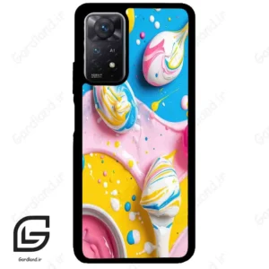 قاب گوشی شیائومی ردمی نوت 11 (Redmi Note 11 5g ) طرح رنگارنگ کد 2793