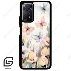 قاب گوشی شیائومی ردمی نوت 11 (Redmi Note 11 5g ) طرح پروانه کد 2803
