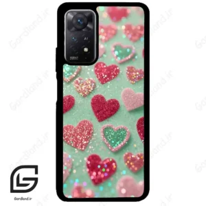 قاب گوشی شیائومی ردمی نوت 11 (Redmi Note 11 5g ) طرح قلب کد 2812