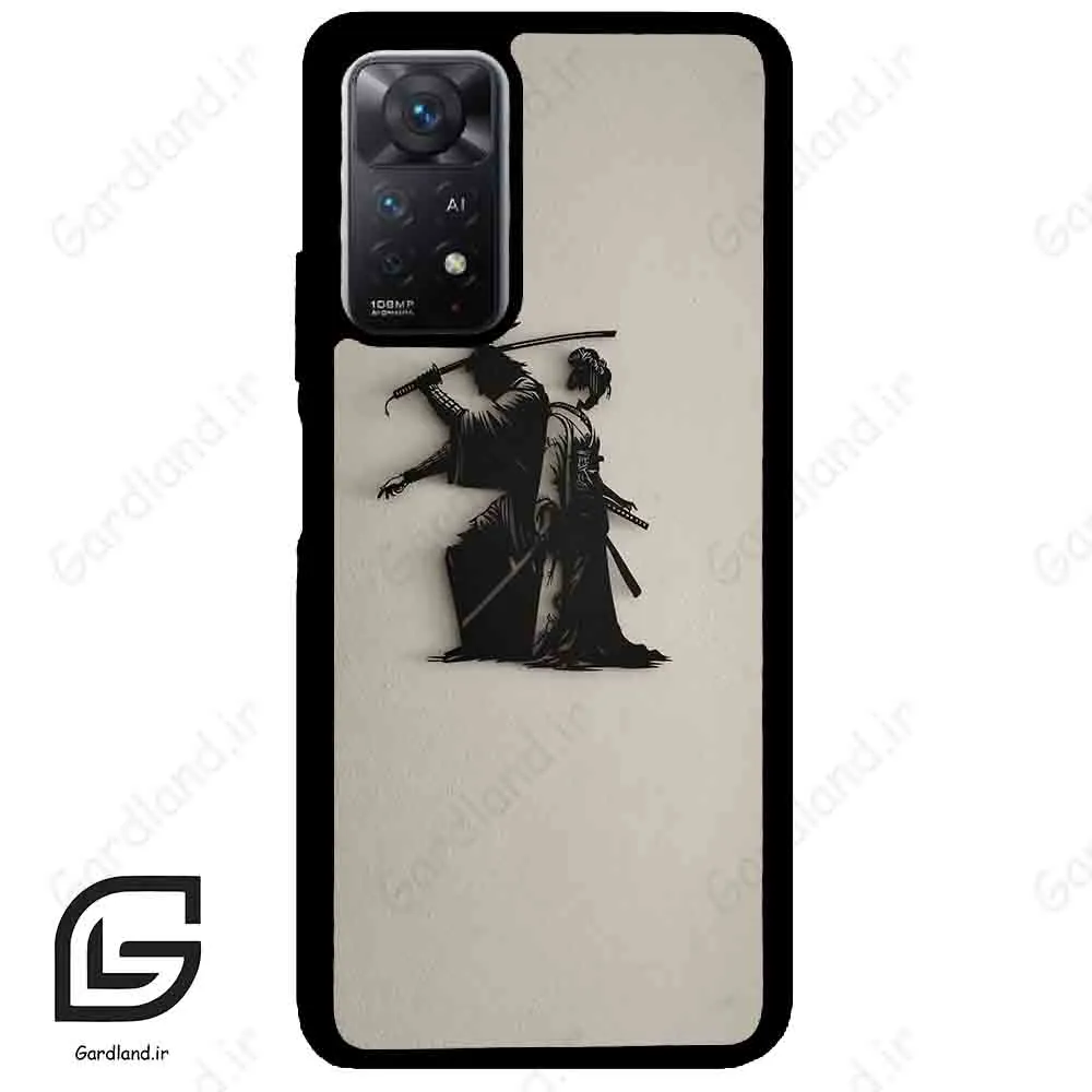 قاب گوشی شیائومی ردمی نوت 11 (Redmi Note 11 5g ) طرح سامورایی کد 2890