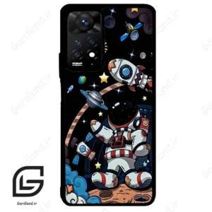 قاب گوشی شیائومی ردمی نوت 11 پرو (Redmi Note 11 Pro ) طرح فضانورد کد 2007
