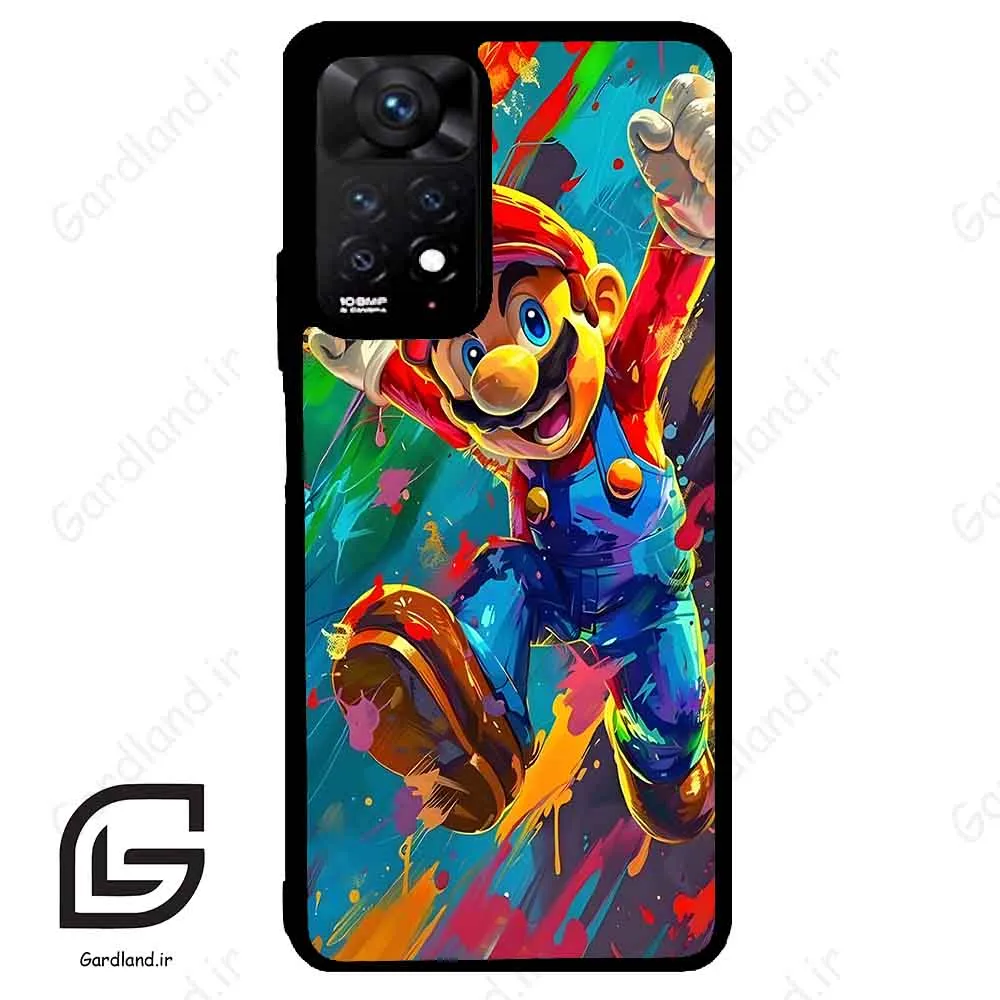 قاب گوشی شیائومی ردمی نوت 11 پرو (Redmi Note 11 Pro ) طرح سوپرماریو کد 2016