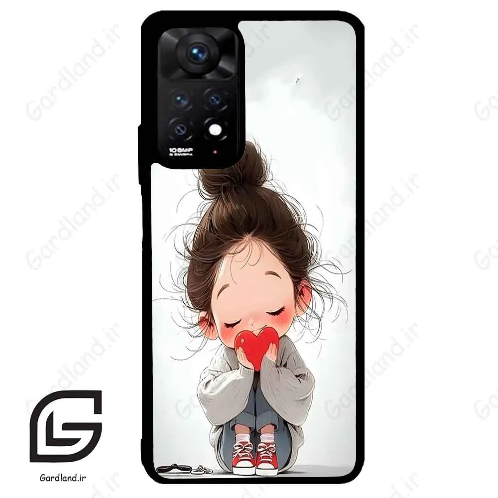 قاب گوشی شیائومی ردمی نوت 11 پرو (Redmi Note 11 Pro ) طرح دخترانه کد 2025