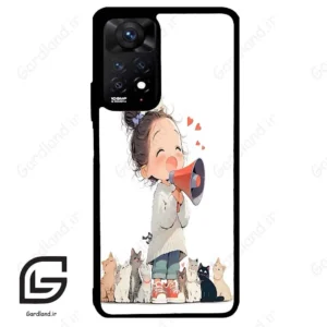 قاب گوشی شیائومی ردمی نوت 11 پرو (Redmi Note 11 Pro ) طرح دخترانه کد 2027