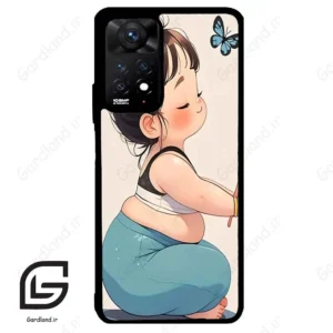 قاب گوشی شیائومی ردمی نوت 11 پرو (Redmi Note 11 Pro ) طرح دخترانه کد 2032