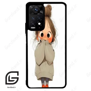 قاب گوشی شیائومی ردمی نوت 11 پرو (Redmi Note 11 Pro ) طرح دخترانه کد 2054
