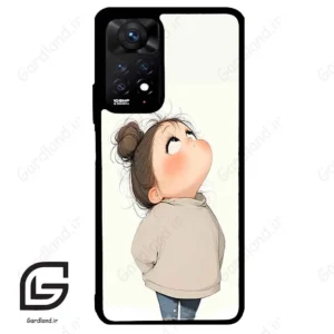 قاب گوشی شیائومی ردمی نوت 11 پرو (Redmi Note 11 Pro ) طرح دختر کد 2057