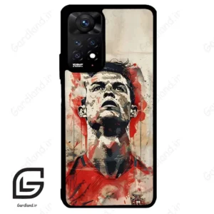قاب گوشی شیائومی ردمی نوت 11 پرو (Redmi Note 11 Pro ) طرح رونالدو کد 2072