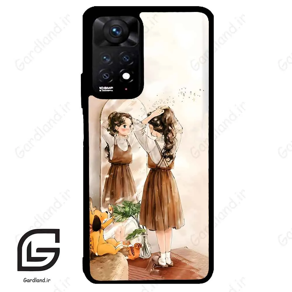 قاب گوشی شیائومی ردمی نوت 11 پرو (Redmi Note 11 Pro ) طرح دخترانه کد 2078