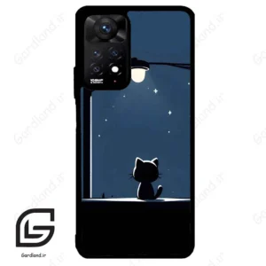 قاب گوشی شیائومی ردمی نوت 11 پرو (Redmi Note 11 Pro ) طرح گربه کد 2098