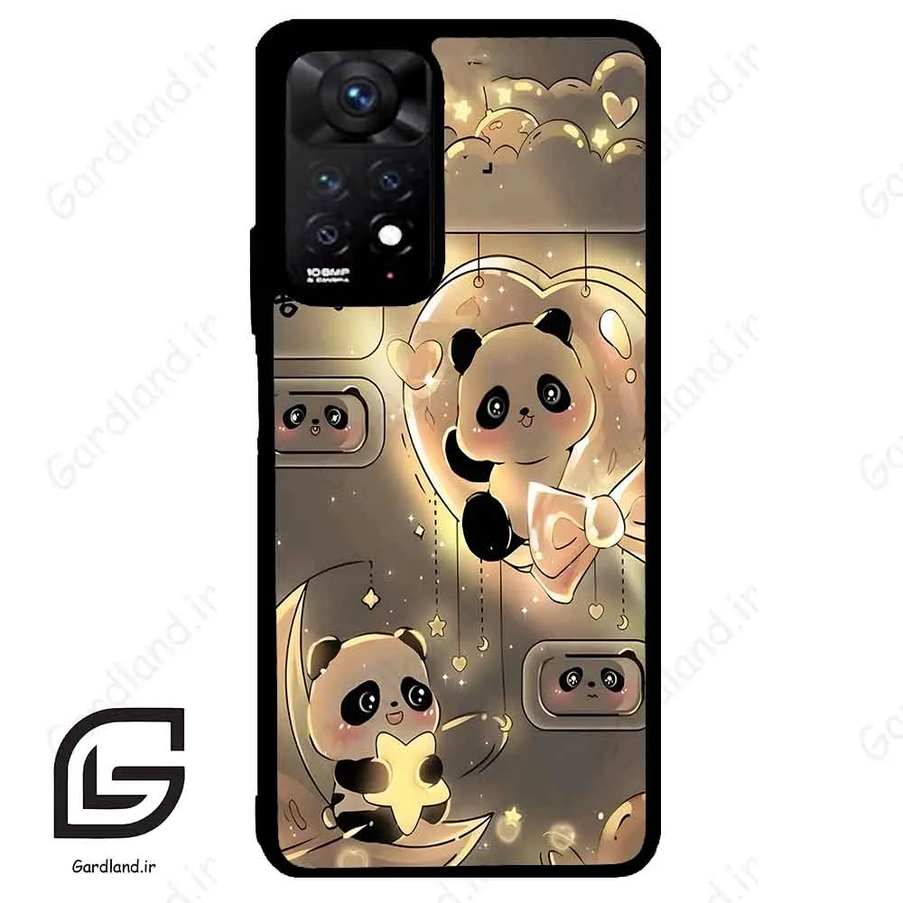 قاب گوشی شیائومی ردمی نوت 11 پرو (Redmi Note 11 Pro ) طرح پاندا کد 2100
