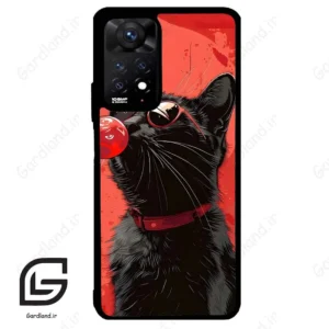 قاب گوشی شیائومی ردمی نوت 11 پرو (Redmi Note 11 Pro ) طرح گربه کد 2131
