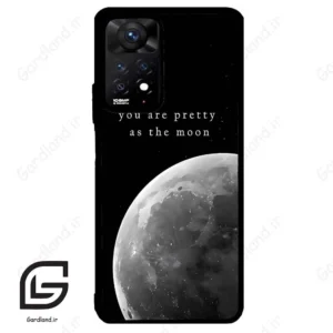 قاب گوشی شیائومی ردمی نوت 11 پرو (Redmi Note 11 Pro ) طرح ماه کد 2140