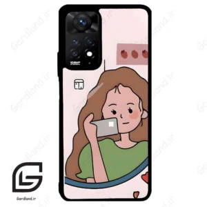 قاب گوشی شیائومی ردمی نوت 11 پرو (Redmi Note 11 Pro ) طرح دخترانه کد 2141