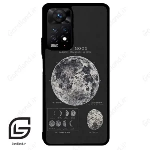 قاب گوشی شیائومی ردمی نوت 11 پرو (Redmi Note 11 Pro ) طرح ماه کد 2175