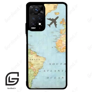 قاب گوشی شیائومی ردمی نوت 11 پرو (Redmi Note 11 Pro ) طرح نقشه کد 2243