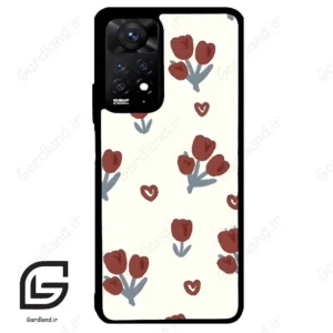 قاب گوشی شیائومی ردمی نوت 11 پرو (Redmi Note 11 Pro ) طرح گل کد 2252