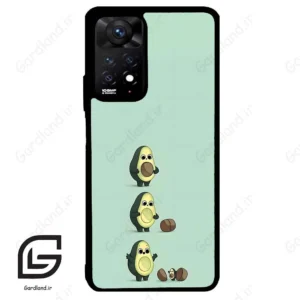 قاب گوشی شیائومی ردمی نوت 11 پرو (Redmi Note 11 Pro ) طرح اووکادو کد 2258