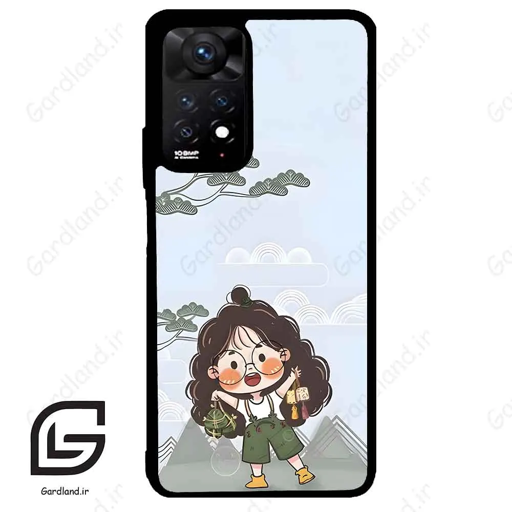 قاب گوشی شیائومی ردمی نوت 11 پرو (Redmi Note 11 Pro ) طرح دخترانه کد 2263