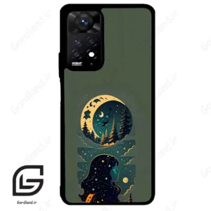 قاب گوشی شیائومی ردمی نوت 11 پرو (Redmi Note 11 Pro ) طرح ماه کد 2267