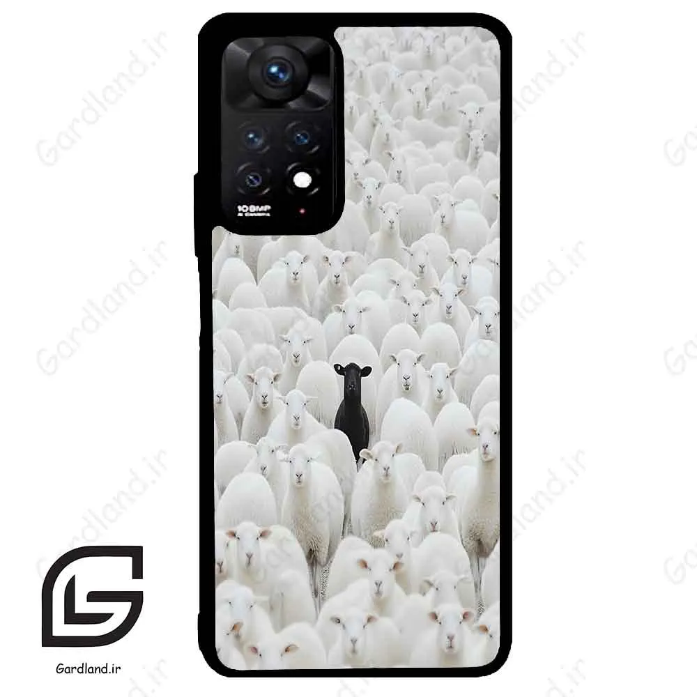 قاب گوشی شیائومی ردمی نوت 11 پرو (Redmi Note 11 Pro ) طرح گوسفند کد 2296