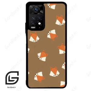 قاب گوشی شیائومی ردمی نوت 11 پرو (Redmi Note 11 Pro ) طرح روباه کد 2306