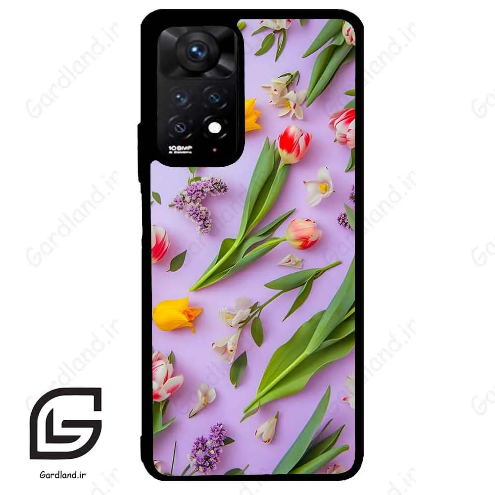 قاب گوشی شیائومی ردمی نوت 11 پرو (Redmi Note 11 Pro ) طرح گل کد 2320