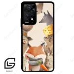 قاب گوشی شیائومی ردمی نوت 11 پرو (Redmi Note 11 Pro ) طرح حیوانات کد 2338