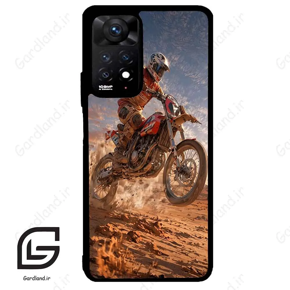 قاب گوشی شیائومی ردمی نوت 11 پرو (Redmi Note 11 Pro ) طرح موتورسوار کد 2370