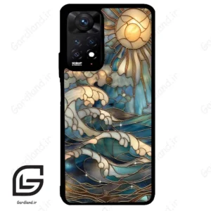 قاب گوشی شیائومی ردمی نوت 11 پرو (Redmi Note 11 Pro ) طرح شیشه کد 2393