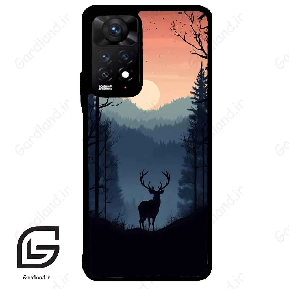 قاب گوشی شیائومی ردمی نوت 11 پرو (Redmi Note 11 Pro ) طرح گوزن کد 2406