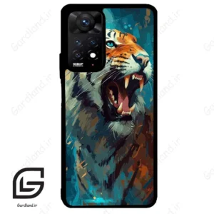 قاب گوشی شیائومی ردمی نوت 11 پرو (Redmi Note 11 Pro ) طرح ببر کد 2409