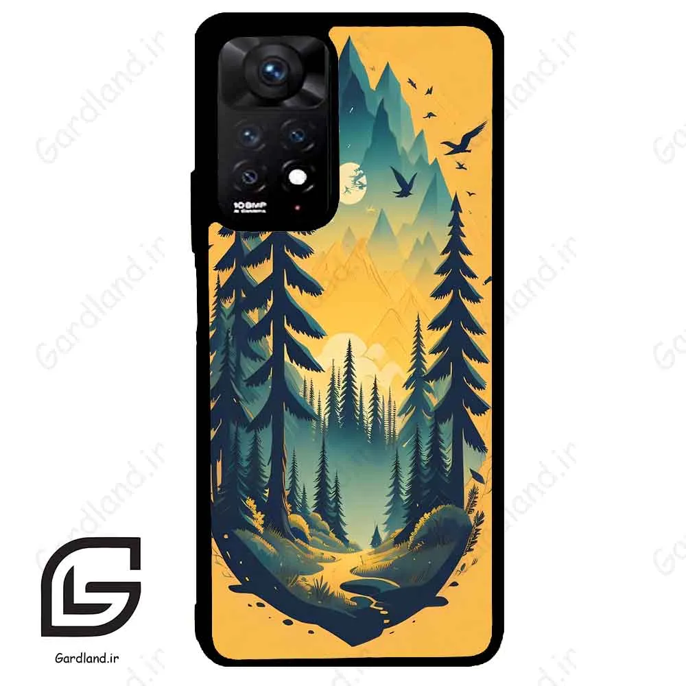 قاب گوشی شیائومی ردمی نوت 11 پرو (Redmi Note 11 Pro ) طرح طبیعت کد 2417