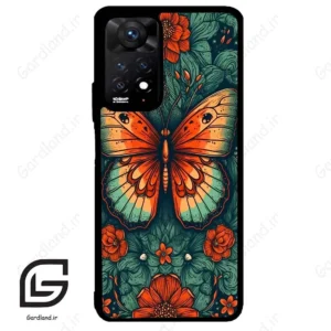 قاب گوشی شیائومی ردمی نوت 11 پرو (Redmi Note 11 Pro ) طرح پروانه کد 2421