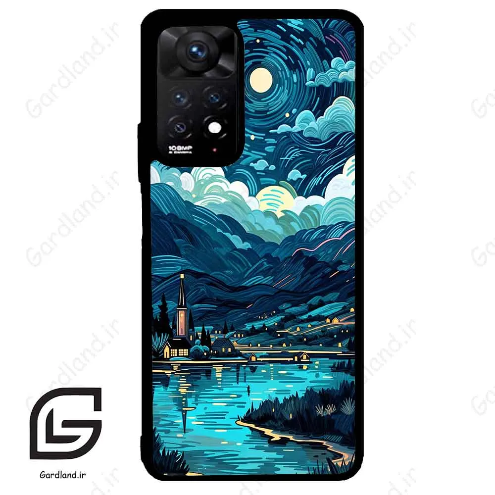 قاب گوشی شیائومی ردمی نوت 11 پرو (Redmi Note 11 Pro ) طرح شب کد 2425