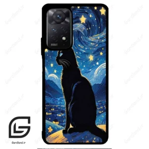 قاب گوشی شیائومی ردمی نوت 11 پرو (Redmi Note 11 Pro ) طرح گربه کد 2438